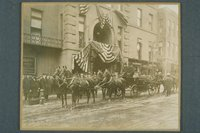 Landau waiting to convey Governor Elect Marcus H. Holcombe to the State Capitol, Hartford