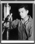 [A Negro youth at work at a drilling machine in Maine]