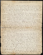 Letter to] My dear Mr. Estlin [manuscript