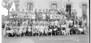 Ladies' Auxiliary--24th Annual Convention of the National Dental Ass'n., Washington, D.C. 1937] [acetate film photonegative, banquet camera format.