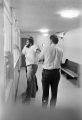 Sergeant Clifford Vasser and Lieutenant Doug Acker booking Anthony Ray Hinton on capital murder charges at the city jail in Bessemer, Alabama.