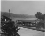 A boat dock on Chickamauga Lake in the Booker. Washington State Park.