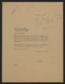 General Correspondence of the Director, Applications and Recommendations - Supervisors, July 1949 - June 1950