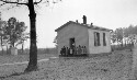 Brick yard school, Mrs. J.M.Gandy, Teacher, Negro League, improved school and grounds