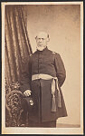 [Chaplain Zenas Thompson of 6th Maine Infantry Regiment in uniform]