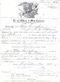 Ross Cannafax's honorable discharge document