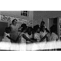 Students playing