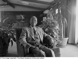 Photograph of Arthur A. Braswell in his home #2