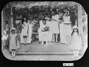 Photograph of May Day Celebration at Pleasant Hill Playground, Macon, Bibb County, Georgia, 1924