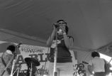 Delta Blues Festival: Performers on stage, cameraman, Roosevelt "Booba" Barnes (DBFP #248)