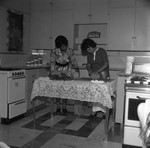 Women in Kitchen, Los Angeles, 1972