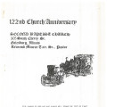 122nd Church Anniversary