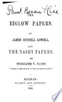 The Biglow papers
