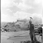 [Pentagon, Arlington County, Virginia]. [Construction]. [Demolition of surrounding area]