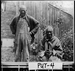 Photograph of field workers, Pete and Rose Peters, Putnam County, Georgia, 1930