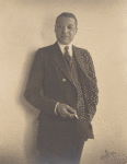 Three-quarter length portrait of Bert Williams