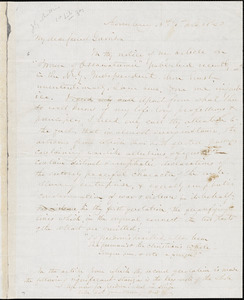 Letter from John Greenleaf Whittier, Amesbury, [Massachusetts], to William Lloyd Garrison, 1860 [January] 15th