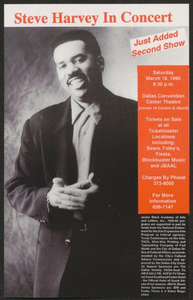 Flyer: Steve Harvey in Concert