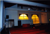 Guildfield Missionary Baptist Church: view of the entrance to the sanctuary