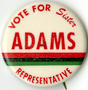 Sister Adams campaign button