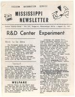 Mississippi Newsletter No. 27