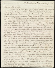 Letter to] My dear Miss Weston [manuscript