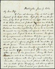 Letter to] My Dear Wife [manuscript