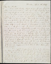 Letter to] My dear Brother [manuscript