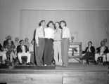 Gibson City Minstrel rehearsal, 1948