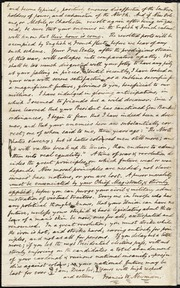 Letter to] Dear Sir [manuscript