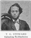 T. G. Steward; Embarking to Charleston