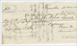 Promissory note signed by John Cocke, Greensboro, Alabama, to Samuel S. Webb, March 28, 1850