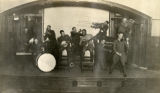 Band performance at Norwich University, approximately 1916-1920