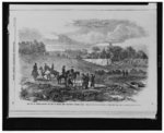 The war in Virginia - Officers and men of Meade's army discovering unburied Union dead on the old battlefield of Bull Run