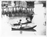 Moro boys in their boats