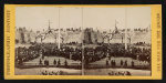 Interior of Fort Sumpter [i.e. Sumter], Charleston Harbor, S.C. April 14th, 1865, pending the ceremony of raising the old flag