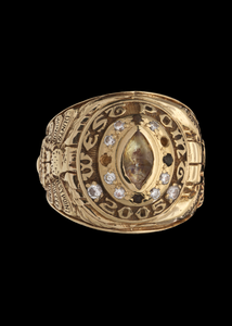 Thumbnail for 2005 West Point class ring owned by 2nd Lieutenant Emily J. T. Perez