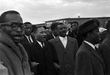 Martin Luther King Jr., Fred Shuttlesworth, and other civil rights marchers in Selma, Alabama, on Turnaround Tuesday.