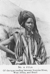 A Fula; Of the type trading between Scarcies River, West Africa, and Brazil