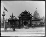 Entrance to China pavilion at the 1904 World's Fair