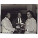 Andrew Best with his National Medical Association award