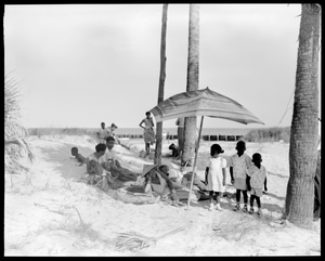 Segregated African American area, Hunting Island State Park, South Carolina