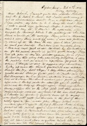 Letter to] Dear Deborah [manuscript