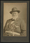 [Unidentified Civil War veteran in Grand Army of the Republic uniform with medals]