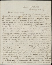 Letter to] Dear Aunt Mary [manuscript