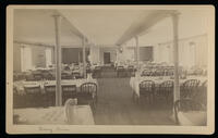 North Hall, Dining Room, circa 1900