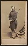 [Captain Daniel G. Francis of Co. A, 7th Connecticut Infantry Regiment and Rifle A Company, 1st Connecticut Infantry Regiment in uniform with sword]