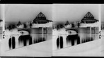 View from Mines Building at night - Festival Hall. Restaurant Pavilion and Ferris Wheel, Louisiana Purchase Exposition. [ positive print]