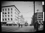 [Colorado Street at Fair Oaks Avenue, probably Pasadena, California]