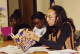 Mali Newman reading Maya Angelou